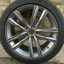 W/B VW Blue Grey Chrome 