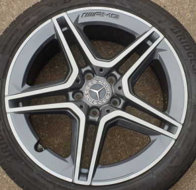 W/B AMG Blue/Grey Silver 